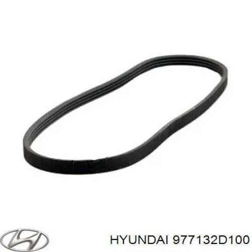 Correa de alternador 977132D100 Hyundai/Kia
