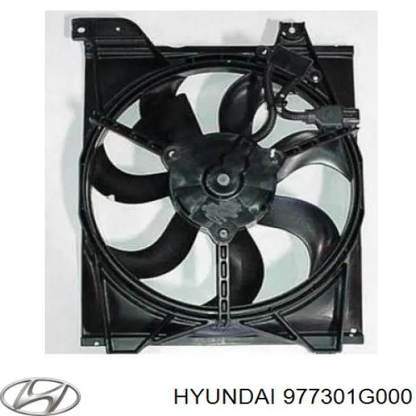 977301G000 Hyundai/Kia ventilador (rodete +motor refrigeración del motor con electromotor completo)