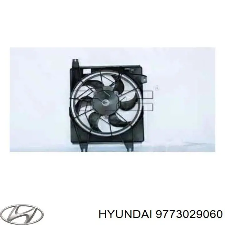 Comprar 9773029060 Hyundai/Kia Difusor del radiador del aire acondicionado con ventilador y motor