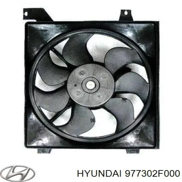Comprar 977302F000 Hyundai/Kia Difusor del radiador del aire acondicionado con ventilador y motor