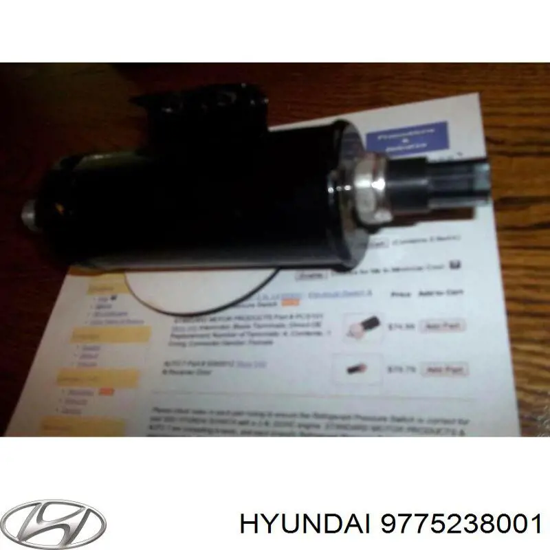 Presostato, aire acondicionado para Hyundai Sonata (EU4)