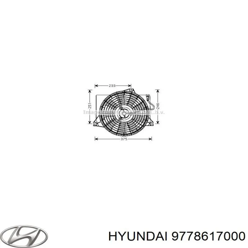 Motor del ventilador del sistema de acondicionamiento de aire para Hyundai Matrix (FC)