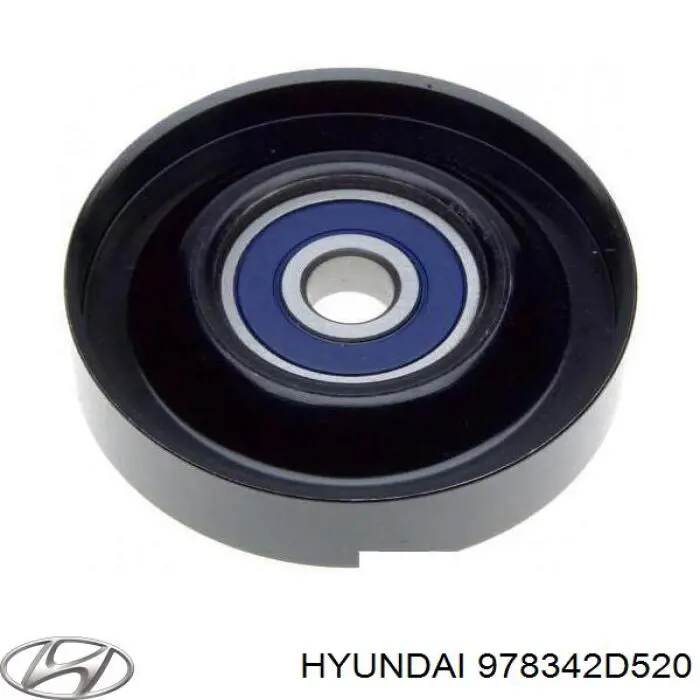 978342D520 Hyundai/Kia polea tensora, correa poli v