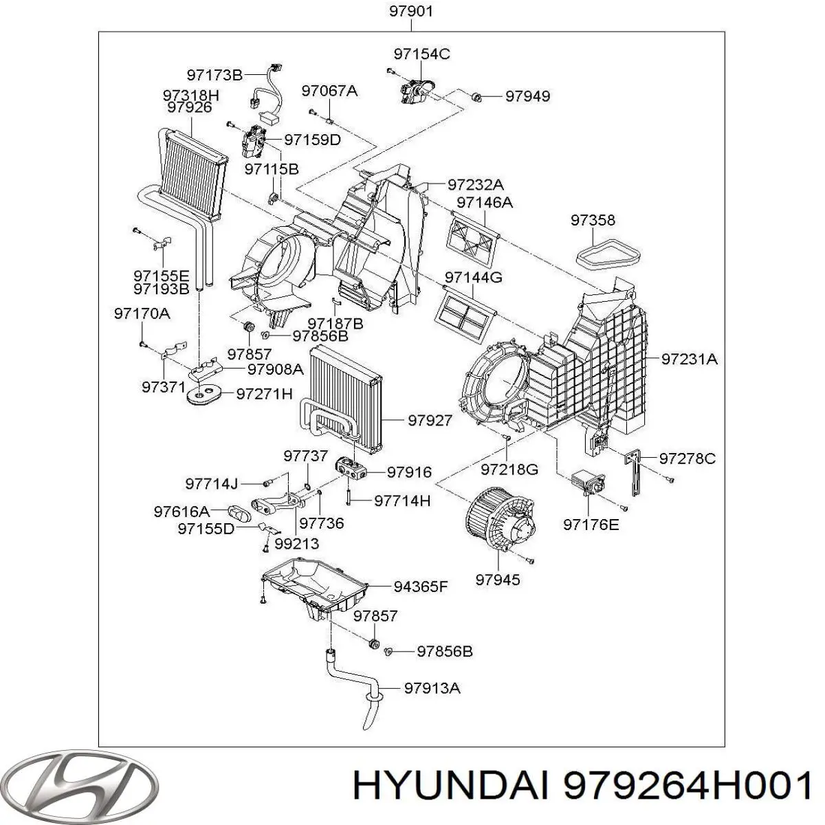 979264H001 Hyundai/Kia