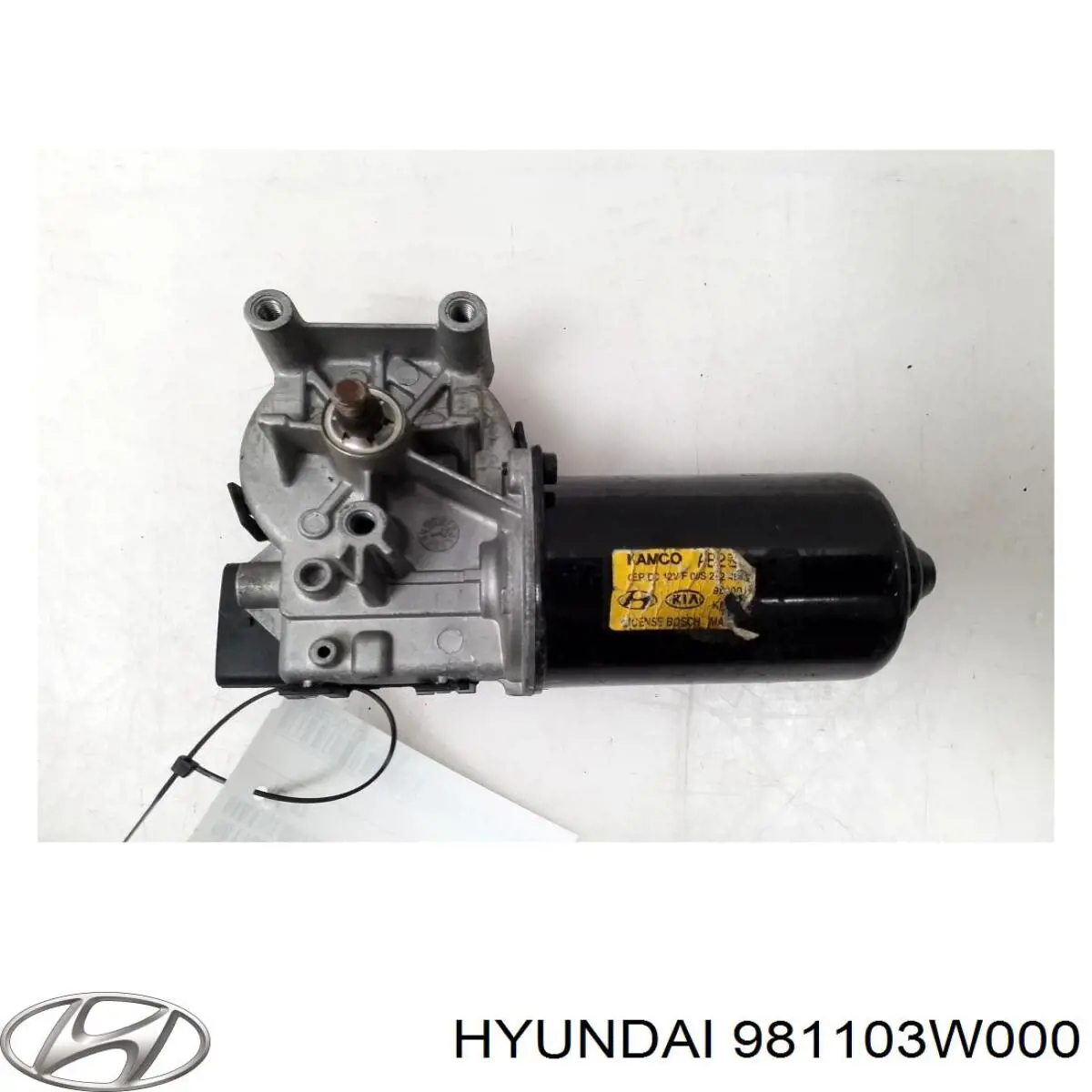 981103W000 Hyundai/Kia motor del limpiaparabrisas del parabrisas