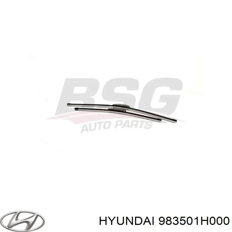 Escobilla del limpiaparabrisas del lado del conductor Hyundai/Kia 983501H000 precio, desde 34,76 EUR