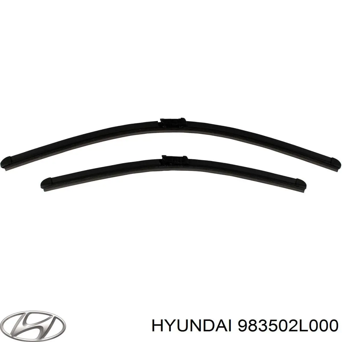 Comprar 983502L000 Hyundai/Kia Escobilla del limpiaparabrisas del lado del conductor