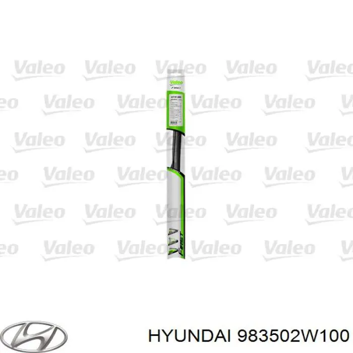Escobilla del limpiaparabrisas del lado del conductor Hyundai/Kia 983502W100 precio, desde 12,92 EUR
