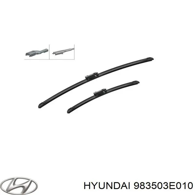 Escobillas Limpiaparabrisas delanteras Hyundai/Kia S983503E010 precio, desde 29,24 EUR