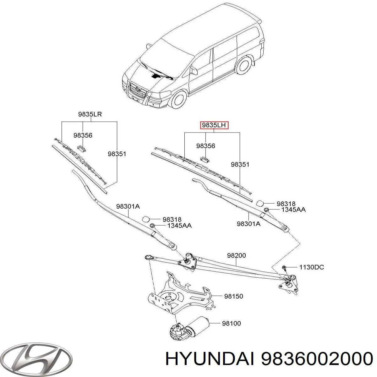 9836002000 Hyundai/Kia