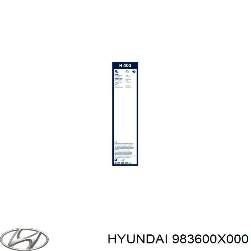 983600X000 Hyundai/Kia