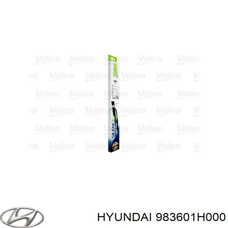 Comprar 983601H000 Hyundai/Kia Escobilla del limpiaparabrisas del lado del pasajero