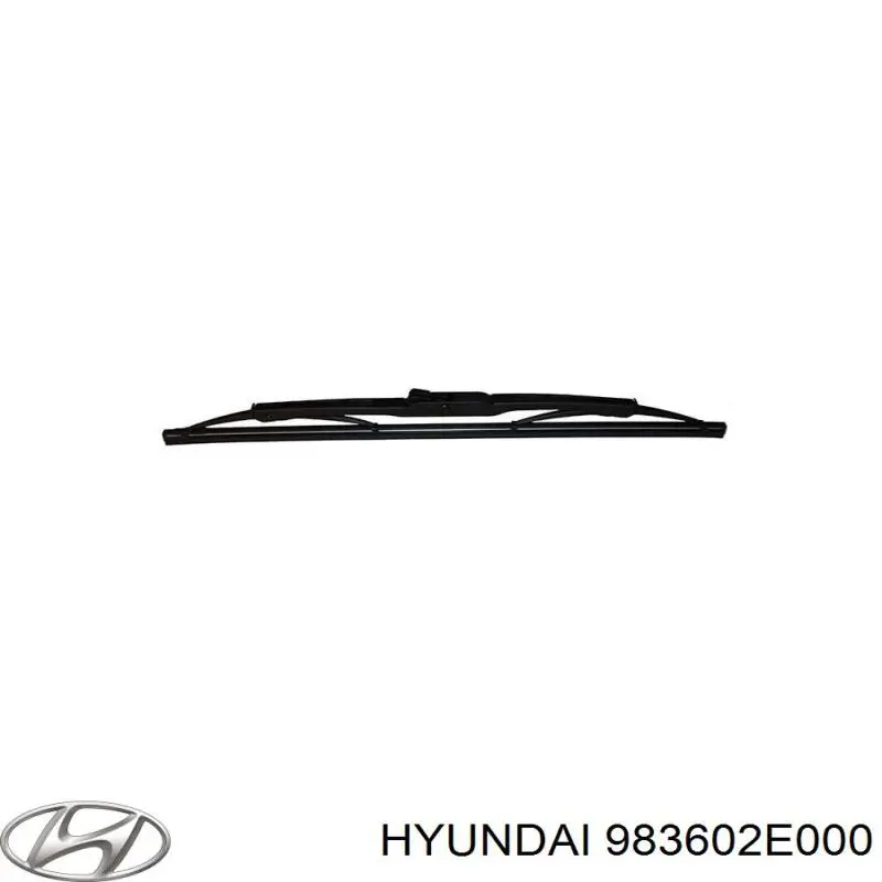 983602E000 Hyundai/Kia limpiaparabrisas de luna delantera copiloto