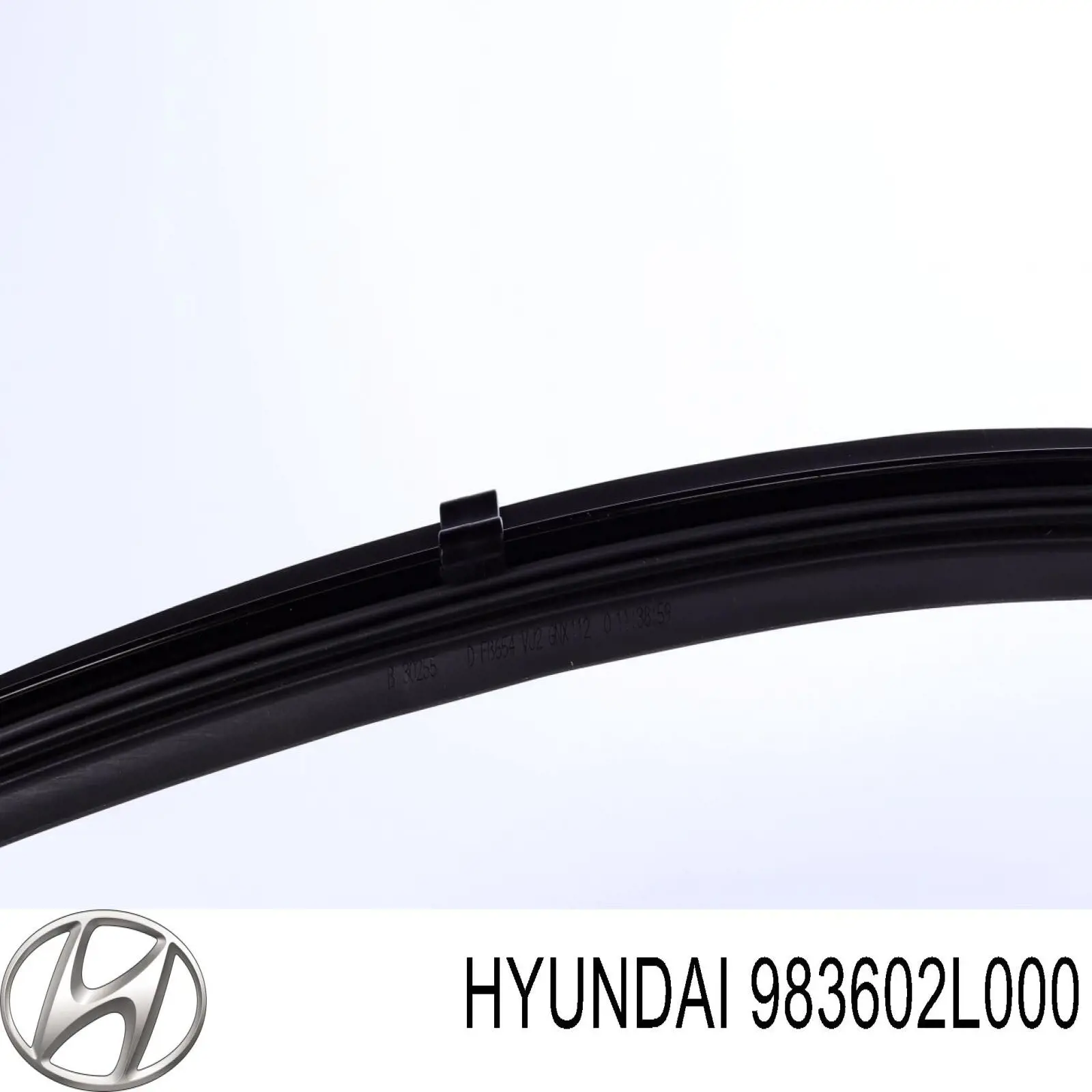 Escobilla del limpiaparabrisas del lado del pasajero 983602L000 Hyundai/Kia