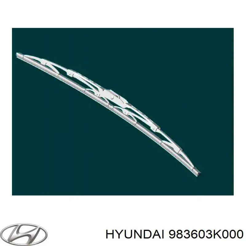 983603K000 Hyundai/Kia limpiaparabrisas de luna delantera copiloto
