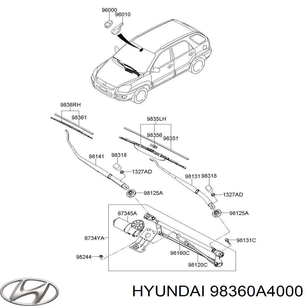 98360A4000 Hyundai/Kia