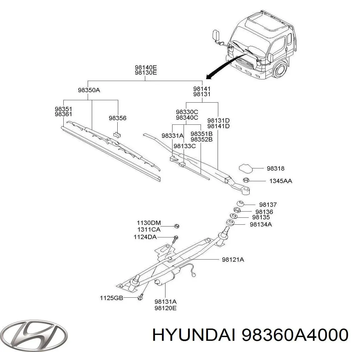 Comprar 98360A4000 Hyundai/Kia 