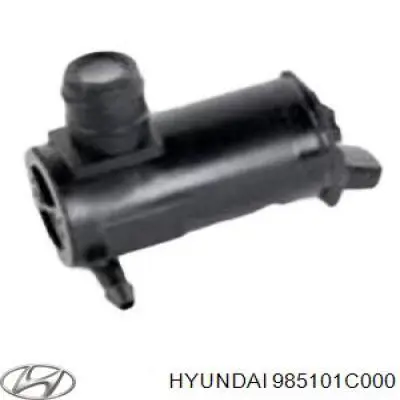 Comprar 985101C000 Hyundai/Kia Bomba de agua limpiaparabrisas, delantera