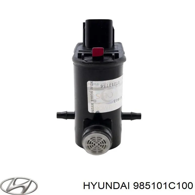 Bomba-motor del lavaparabrisas trasero Hyundai/Kia 985101C100
