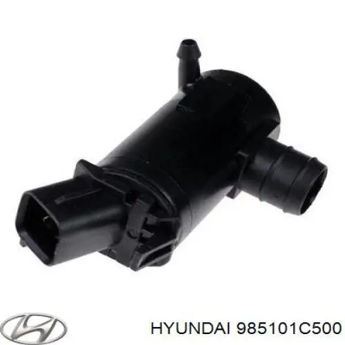 985101C500 Hyundai/Kia bomba de agua limpiaparabrisas, delantera