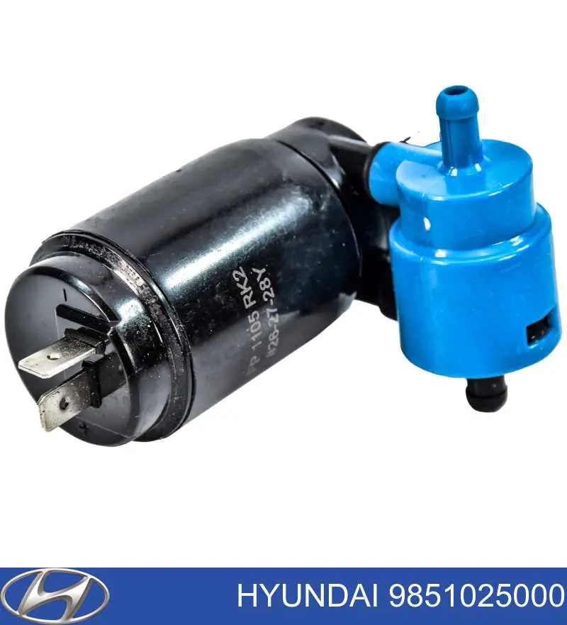 Bomba de agua limpiaparabrisas, delantera Hyundai/Kia 9851025000 precio, desde 7,59 EUR