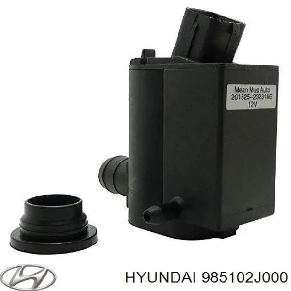 Bomba de limpiaparabrisas delantera Hyundai/Kia 985102J000