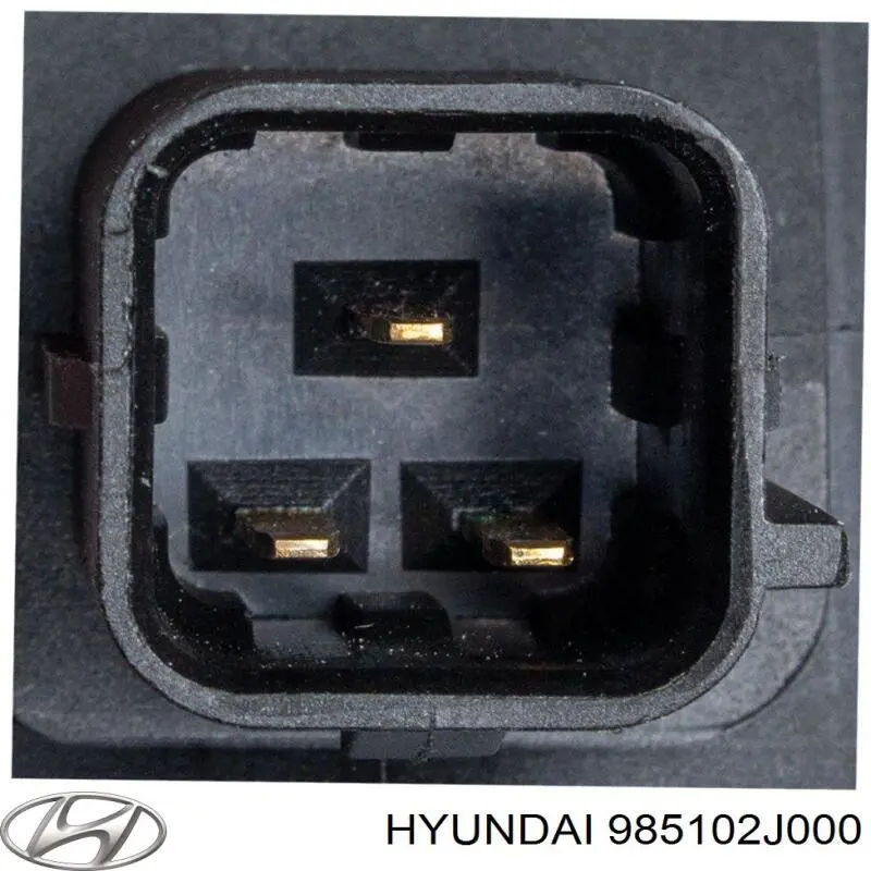 Bomba de agua limpiaparabrisas, delantera 985102J000 Hyundai/Kia