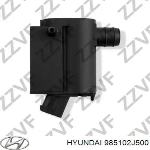 Comprar 985102J500 Hyundai/Kia Bomba de agua limpiaparabrisas, delantera