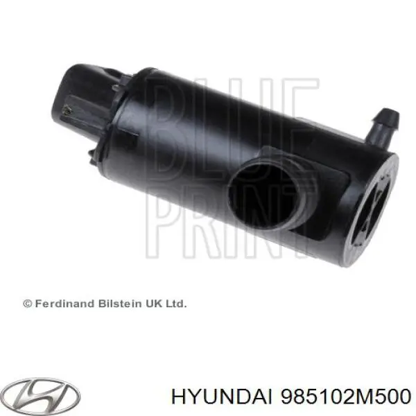 Bomba de limpiaparabrisas delantera Hyundai/Kia 985102M500