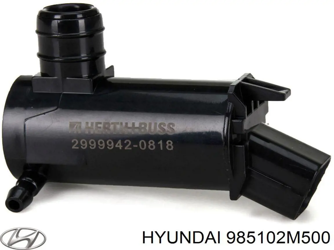 985102M500 Hyundai/Kia bomba de limpiaparabrisas delantera