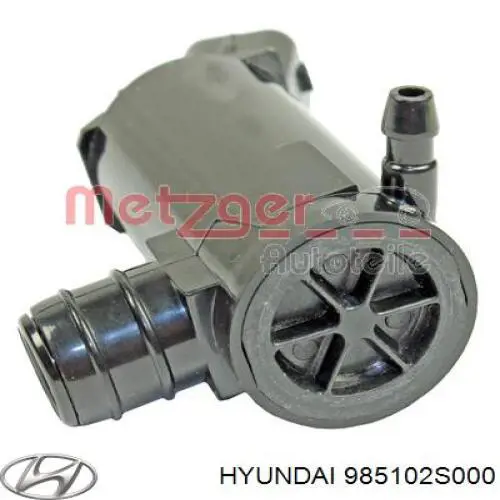 Bomba de agua limpiaparabrisas, delantera Hyundai/Kia 985102S000 precio, desde 8,92 EUR