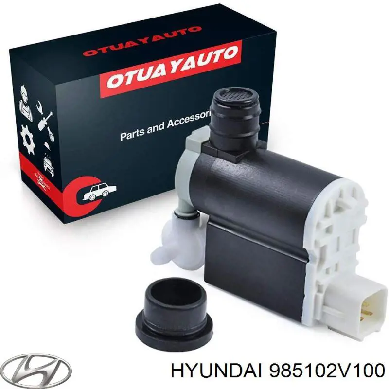 Comprar 985102V100 Hyundai/Kia Bomba de agua limpiaparabrisas, delantera