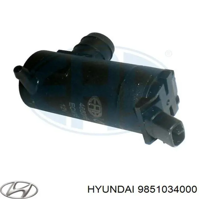 Bomba de agua limpiaparabrisas, delantera Hyundai/Kia 9851034000 precio, desde 8,92 EUR