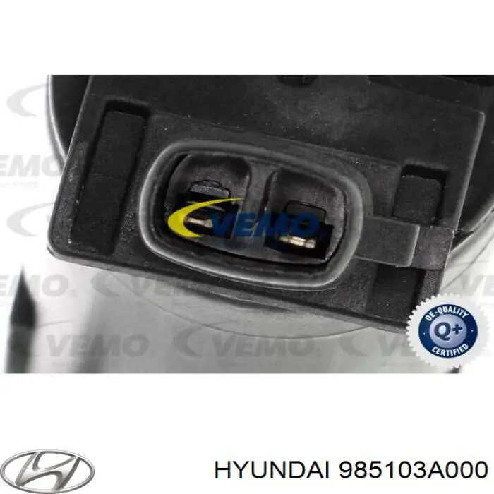 Bomba de limpiaparabrisas delantera/trasera HYUNDAI 985103A000