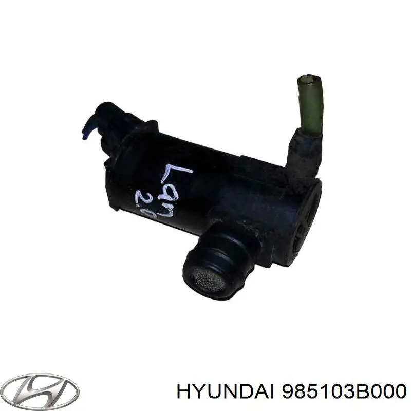 Bomba de agua limpiaparabrisas, delantera Hyundai/Kia 985103B000 precio, desde 8,92 EUR