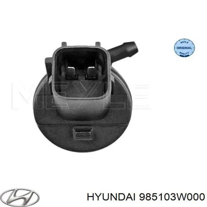Bomba de agua limpiaparabrisas, delantera Hyundai/Kia 985103W000 precio, desde 8,92 EUR