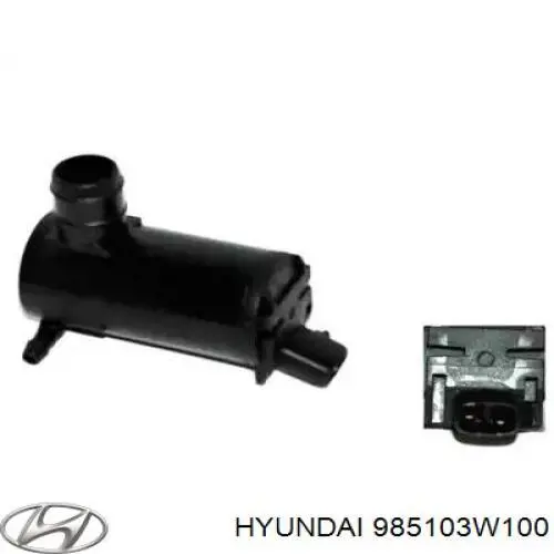 Bomba-motor del lavaparabrisas trasero Hyundai/Kia 985103W100 precio, desde 15,22 EUR