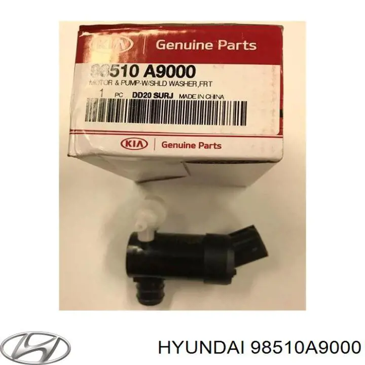 Bomba de agua limpiaparabrisas, delantera Hyundai/Kia 98510A9000 precio, desde 41,59 EUR