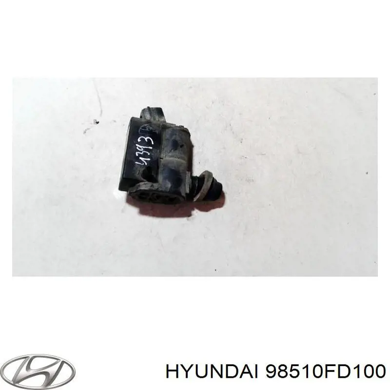 Bomba de agua limpiaparabrisas, delantera Hyundai/Kia 98510FD100 precio, desde 23,27 EUR