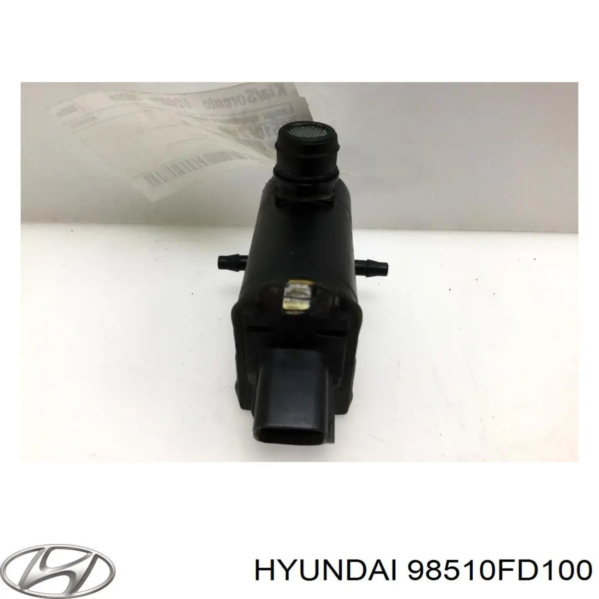 Comprar 98510FD100 Hyundai/Kia Bomba de agua limpiaparabrisas, delantera