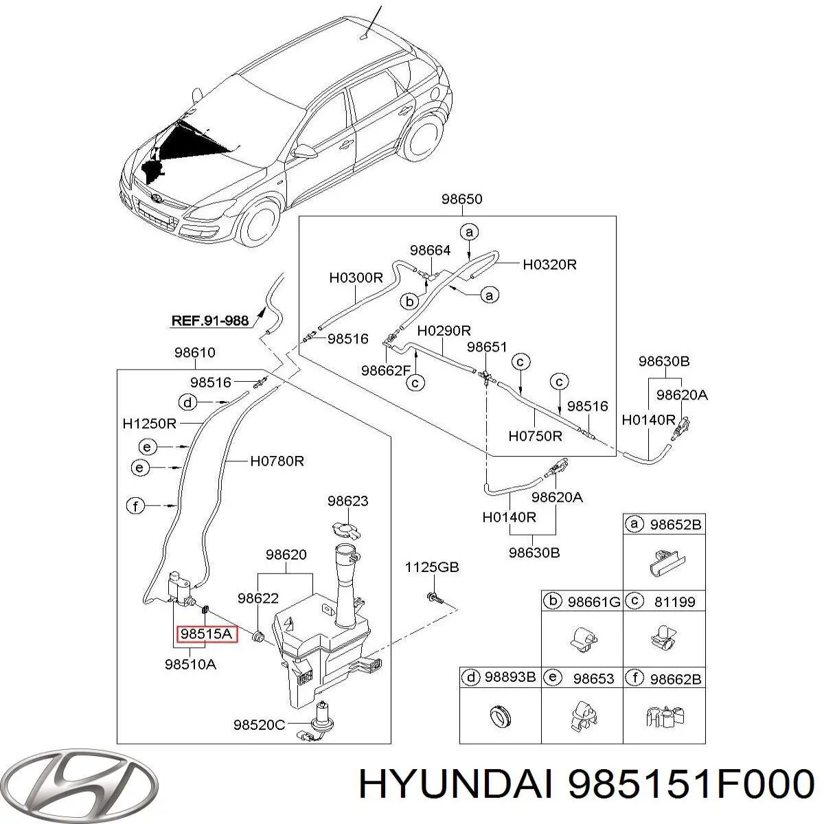  Hyundai/Kia 985151F000 precio, desde 14,55 EUR