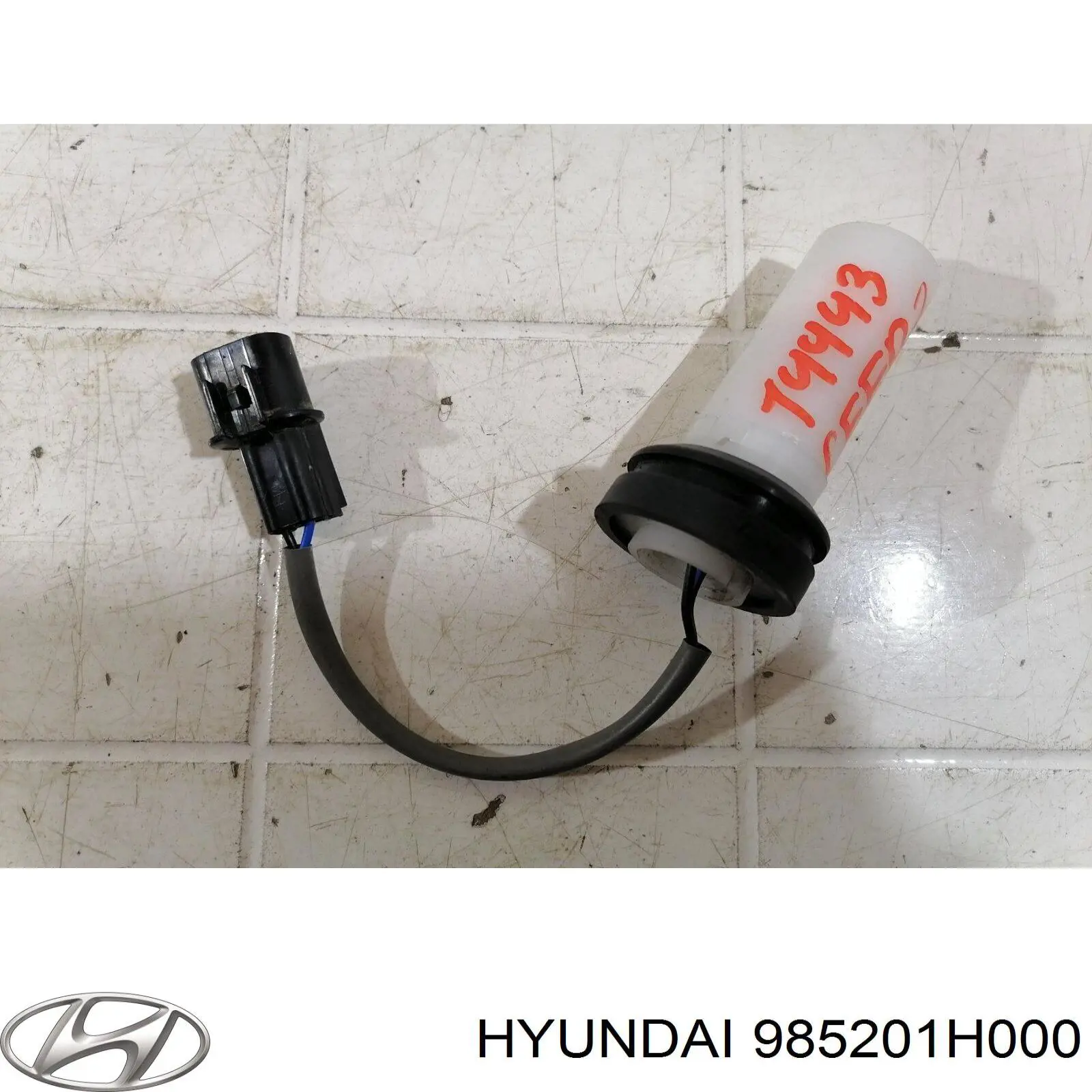 985201H000 Hyundai/Kia interruptor del nivel, depósito de agua de lavado