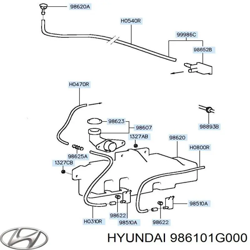 986101G000 Hyundai/Kia