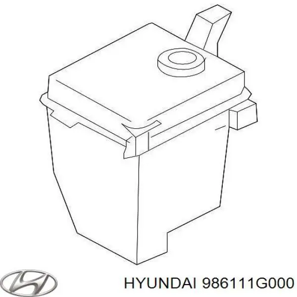 Deposito del lavaparabrisas Hyundai Accent III sedán (MC) (2005 - 2012) precio, desde 27,75 USD