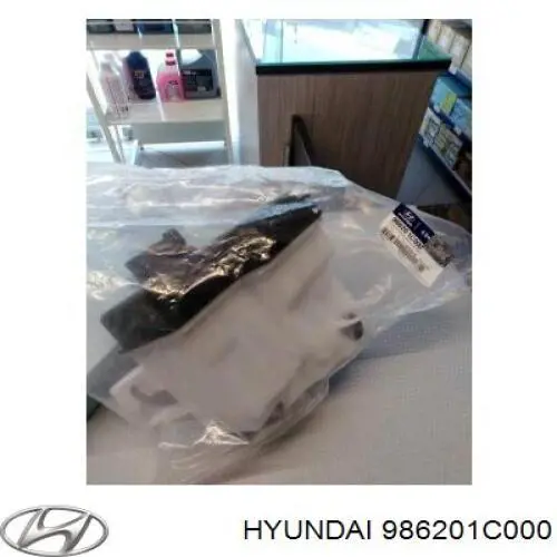 986201C000 Hyundai/Kia depósito de agua del limpiaparabrisas
