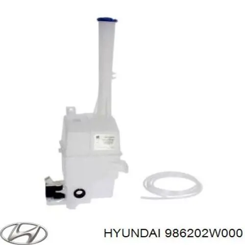 Depósito del agua de lavado, lavado de parabrisas Hyundai Santa Fe 3 (DM)