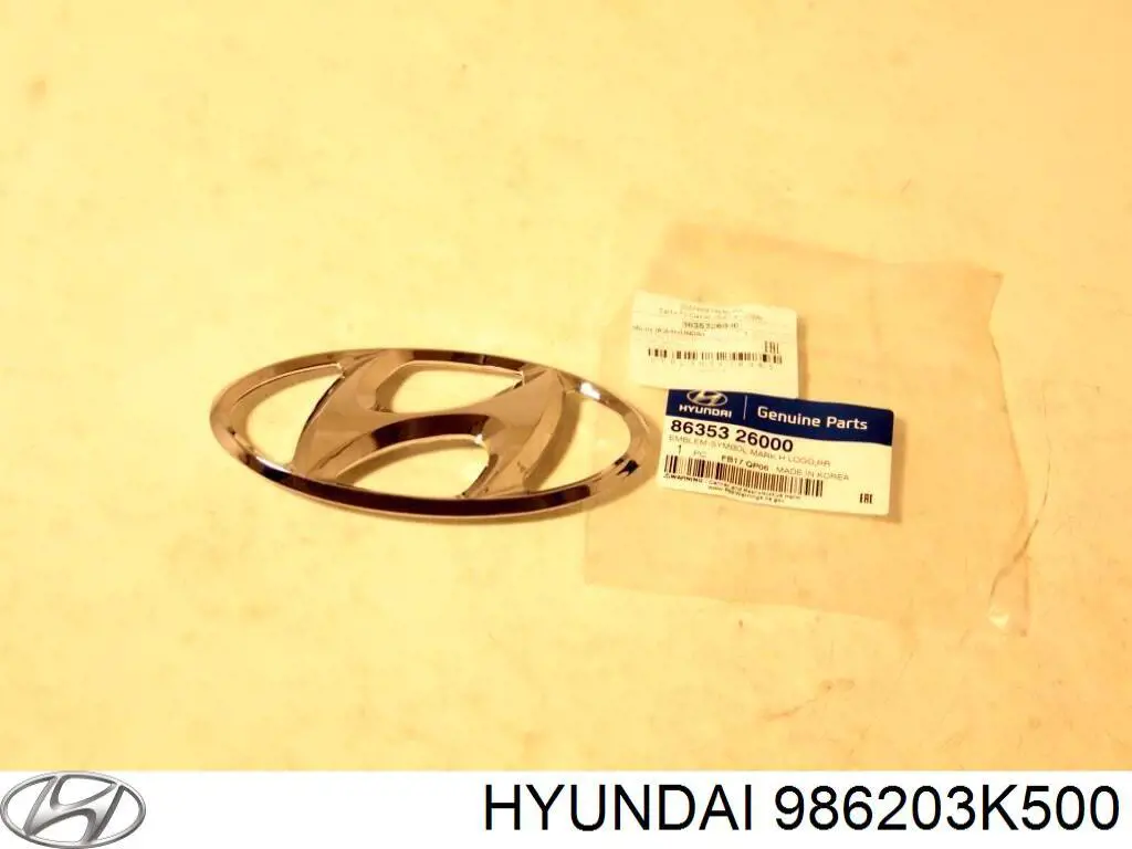 986203K500 Hyundai/Kia depósito de agua del limpiaparabrisas