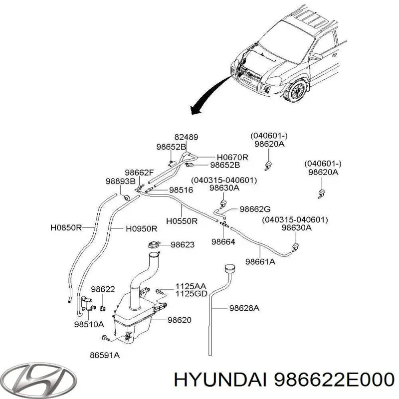 986622E000 Hyundai/Kia