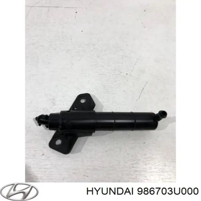 986703U000 Hyundai/Kia Soporte de inyector del lavafaros (cilindro elevador)