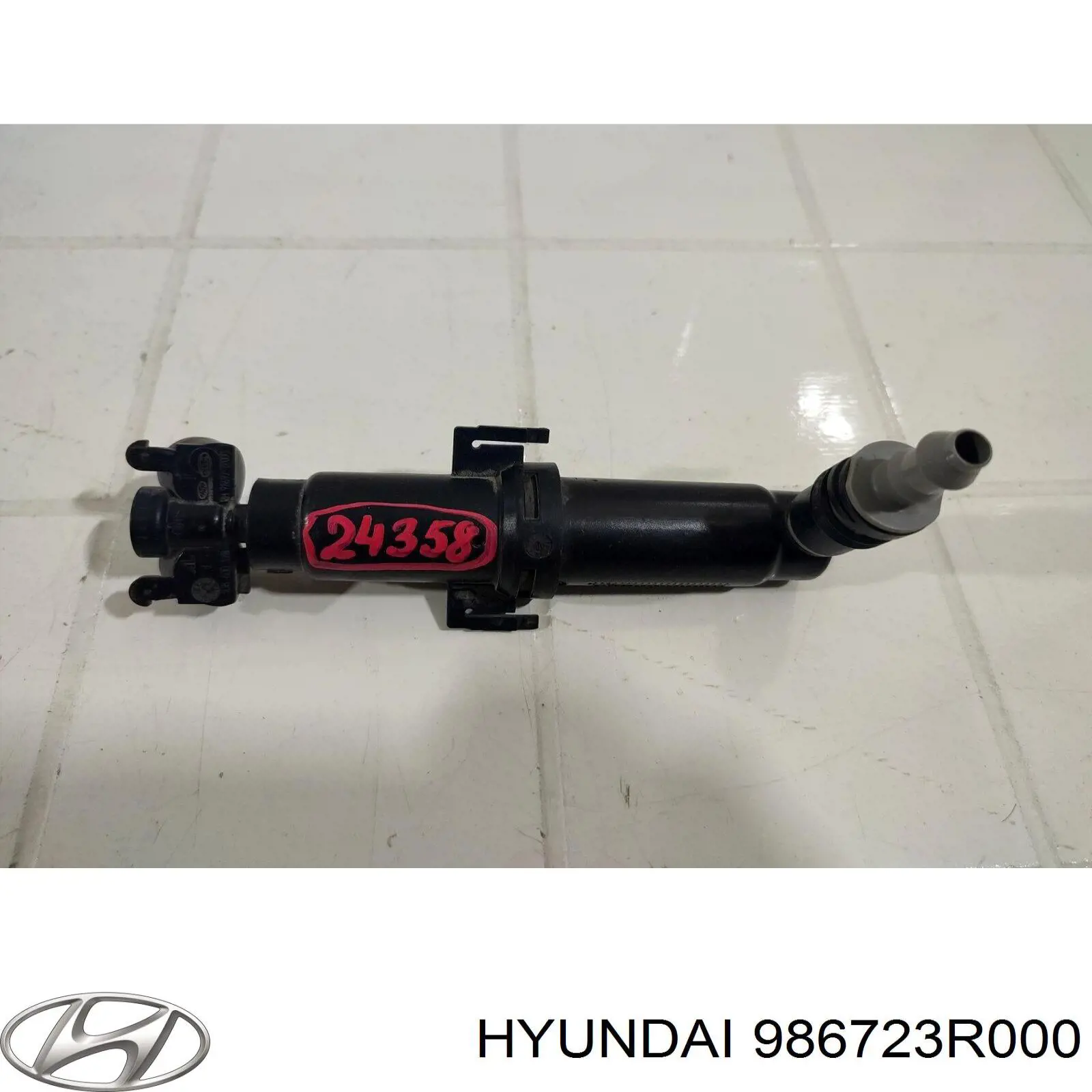 Comprar 986723R000 Hyundai/Kia Soporte de inyector del lavafaros (cilindro elevador)